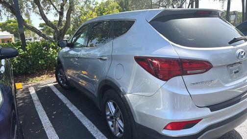 Sparkling Silver 2018 Hyundai Santa Fe Sport 2.4L