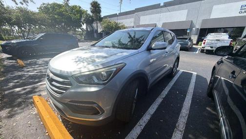 Sparkling Silver 2018 Hyundai Santa Fe Sport 2.4L