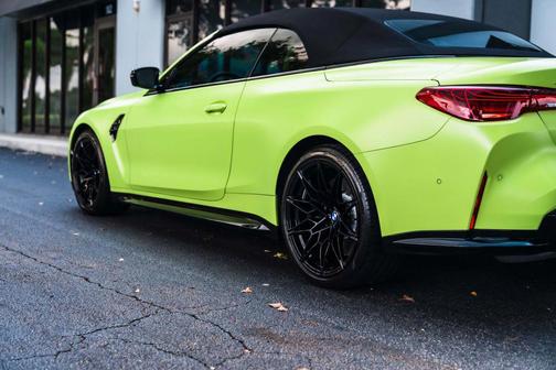 Yellow 2025 BMW M4 Competition xDrive