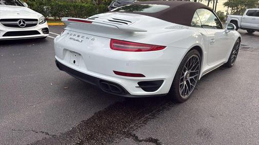 White 2014 Porsche 911 Turbo S