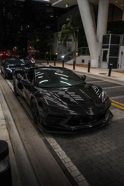 Black 2024 Chevrolet Corvette Stingray w/1LT