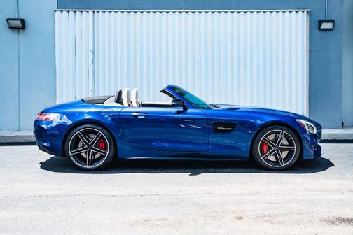 Brilliant Blue Metallic 2018 Mercedes-Benz AMG GT C