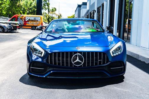 Brilliant Blue Metallic 2018 Mercedes-Benz AMG GT C
