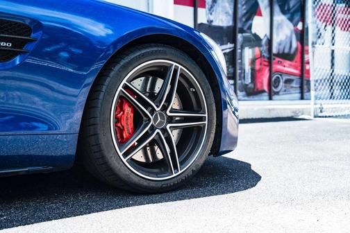 Brilliant Blue Metallic 2018 Mercedes-Benz AMG GT C