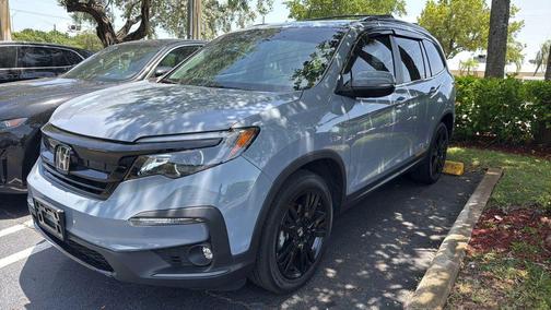 Steel Sapphire Metallic 2022 Honda Pilot AWD Special Edition