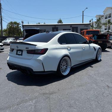 Alpine White 2021 BMW M3 Competition