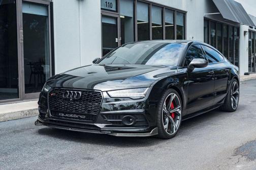 Black Metallic 2017 Audi S7 4.0T Premium Plus