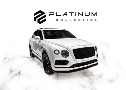 White 2019 Bentley Bentayga V8
