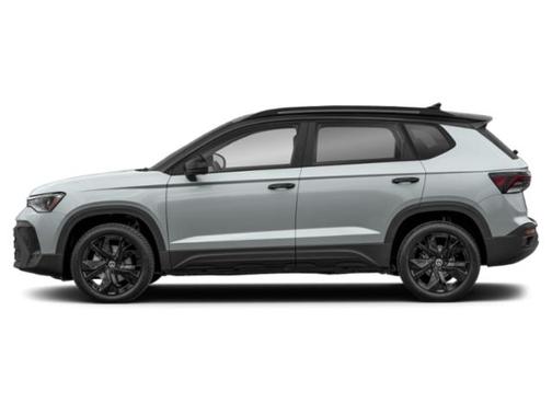 Monument Gray w/Dp Blk Rf 2025 Volkswagen Taos 1.5T SE Black