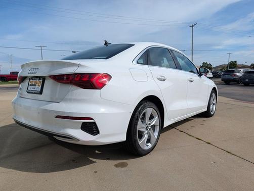 White 2024 Audi A3 Premium
