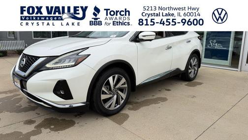 Pearl White Tricoat 2020 Nissan Murano SL Intelligent AWD