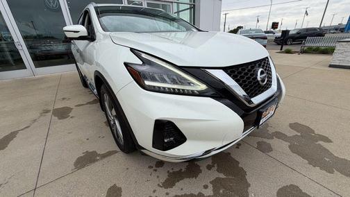 Pearl White Tricoat 2020 Nissan Murano SL Intelligent AWD