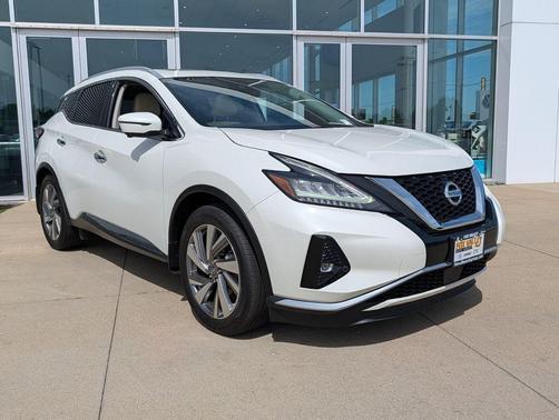 Pearl White Tricoat 2020 Nissan Murano SL Intelligent AWD