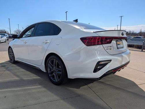Snow White Pearl 2021 Kia Forte GT-Line