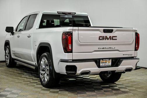 White Frost Tricoat 2023 GMC Sierra 1500 Denali