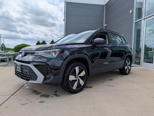 Deep Black Pearl 2025 Volkswagen Taos 1.5T S