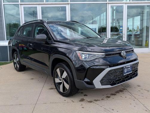 Deep Black Pearl 2025 Volkswagen Taos 1.5T S