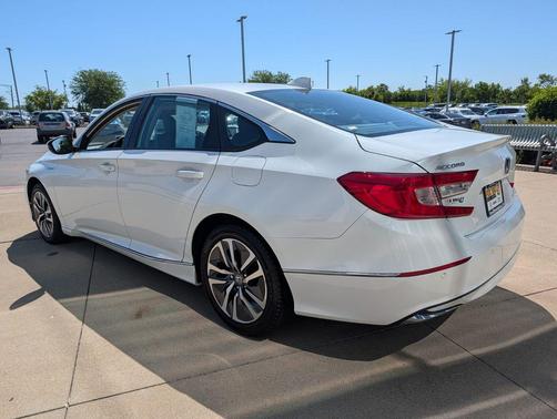 White 2021 Honda Accord Hybrid EX-L