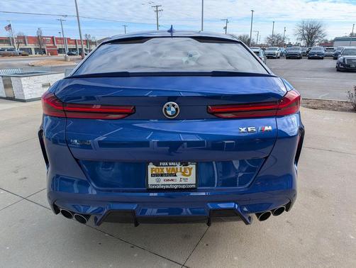 Marina Bay Blue Metallic 2022 BMW X6 M Base