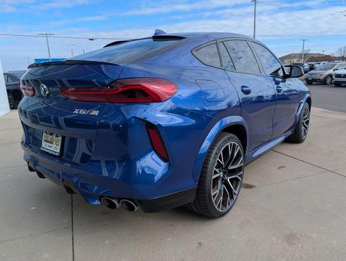 Marina Bay Blue Metallic 2022 BMW X6 M Base