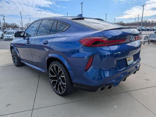 Marina Bay Blue Metallic 2022 BMW X6 M Base
