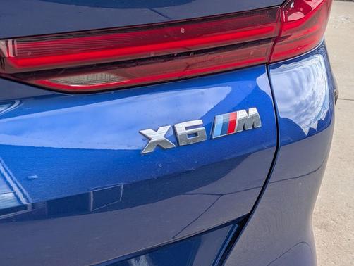Marina Bay Blue Metallic 2022 BMW X6 M Base