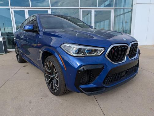 Marina Bay Blue Metallic 2022 BMW X6 M Base