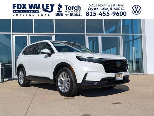 White 2023 Honda CR-V EX-L AWD