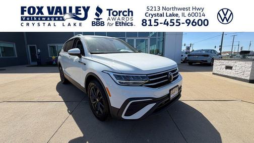 White 2024 Volkswagen Tiguan 2.0T SE 4MOTION