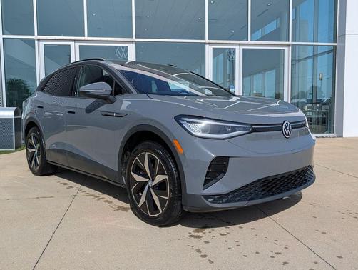 Pure Gray 2023 Volkswagen ID.4 AWD Pro S