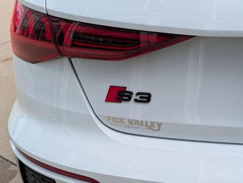 Glacier White 2023 Audi S3 Premium Plus TFSI quattro S tronic
