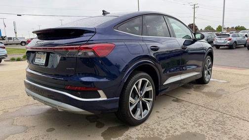 Blue Metallic 2023 Audi Q4 e-tron Sportback Premium 50 quattro