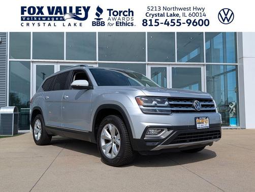 Reflex Silver Metallic 2018 Volkswagen Atlas 3.6L SEL
