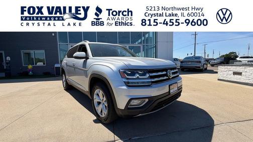 Reflex Silver Metallic 2018 Volkswagen Atlas 3.6L SEL