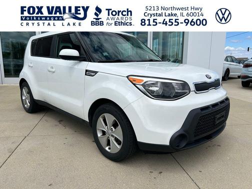 Clear White 2016 Kia Soul Base