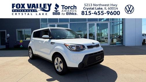 Clear White 2016 Kia Soul Base