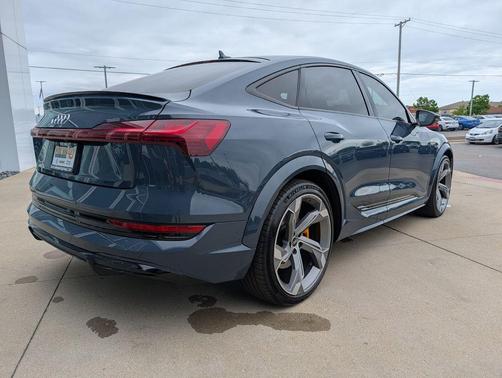 Blue Metallic 2023 Audi e-tron S Sportback Prestige quattro