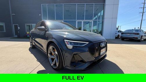 Blue Metallic 2023 Audi e-tron S Sportback Prestige quattro