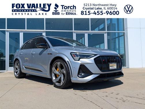 Silver Metallic 2023 Audi e-tron S Prestige quattro
