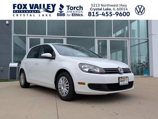 Candy White 2011 Volkswagen Golf 2.5L