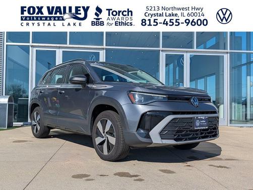 Platinum Gray Metallic 2025 Volkswagen Taos 1.5T S