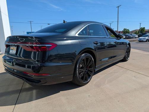 Gray Metallic 2023 Audi A8 L 55 TFSI quattro Tiptronic