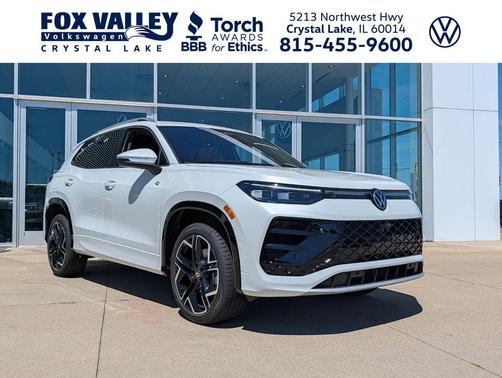 opal white pearl 2026 Volkswagen Tiguan 2.0T SEL R-Line 4MOTION