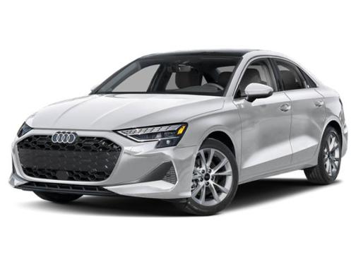Glacier White Metallic 2025 Audi A3 Premium