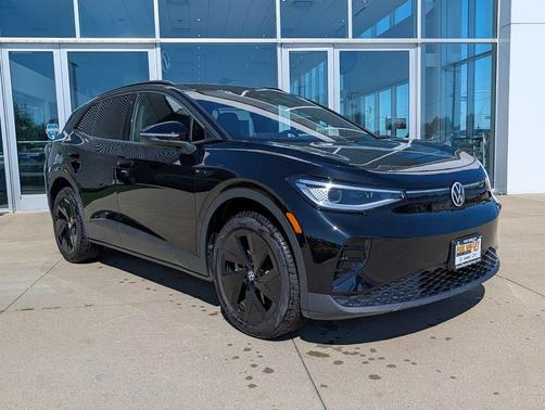Deep Black 2025 Volkswagen ID.4 AWD Pro S