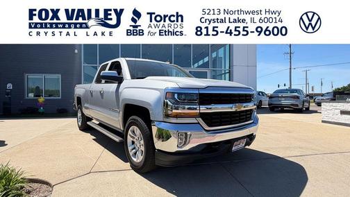 Silver Ice Metallic 2018 Chevrolet Silverado 1500 1LT