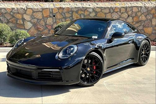 Jet Black Metallic 2024 Porsche 911 Carrera 4S