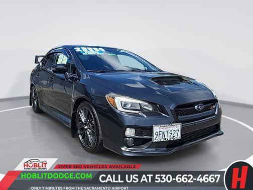 Dark Gray Metallic 2017 Subaru WRX STI Base