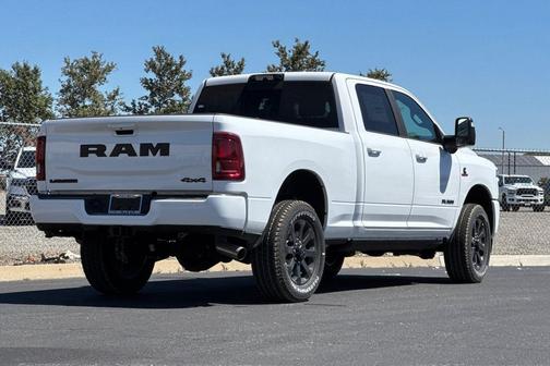 Bright White Clearcoat 2026 RAM 3500 Laramie Crew Cab 4x4 6'4' Box