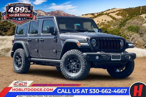 Granite Crystal Metallic Clearcoat 2026 Jeep Wrangler Willys
